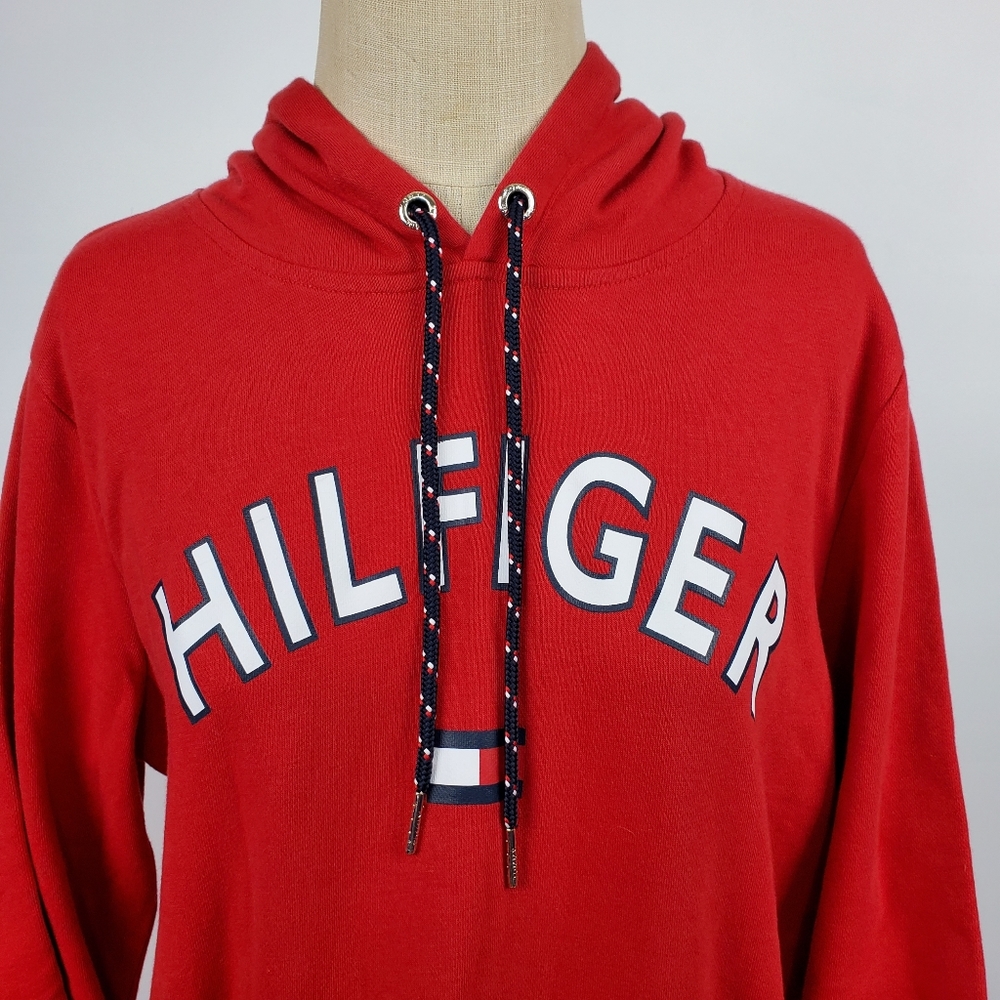 Tommy Hilfiger Sweatshirt Hooded Dress - M - NWT